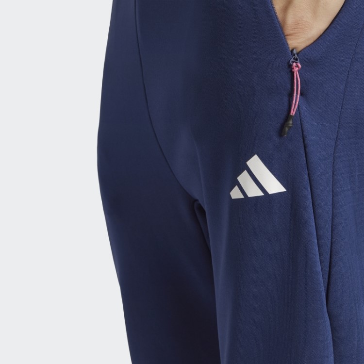 Joggers De Treinamento Azul Escuro Adidas Train Icons 3 Listras