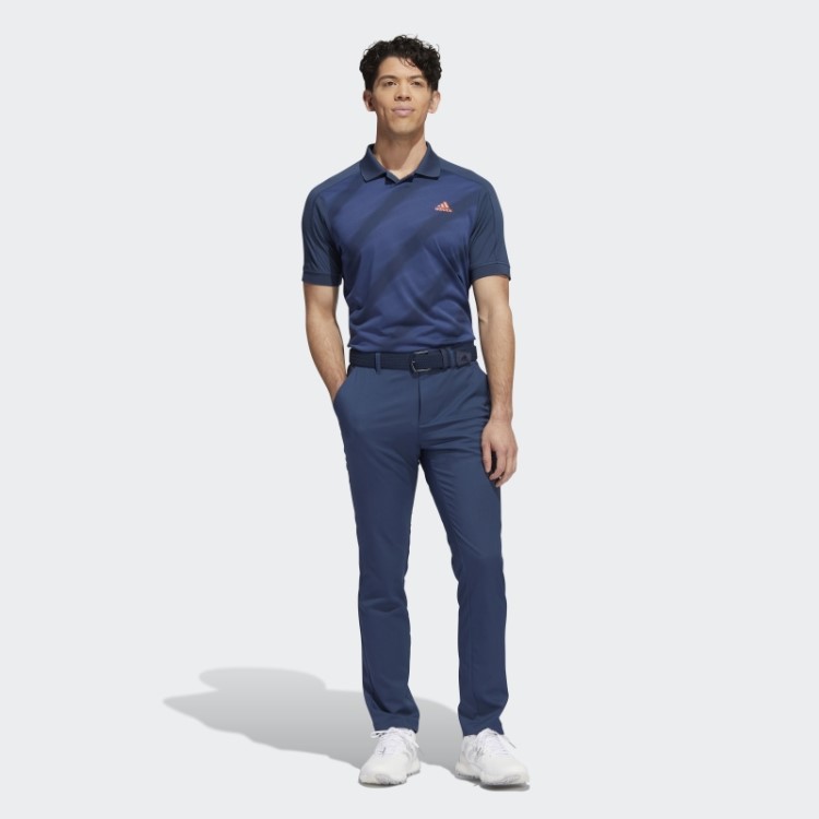 Adidas Camisa Polo Com Estampa Marinho
