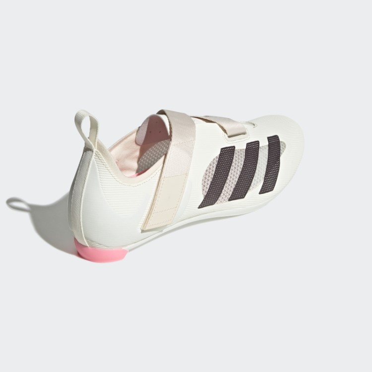 Adidas Branco O Sapato De Ciclismo Indoor