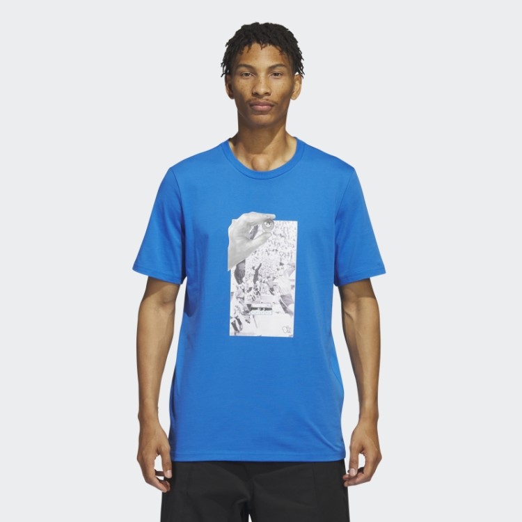 Camiseta Adidas Dill Collage Blue Bird