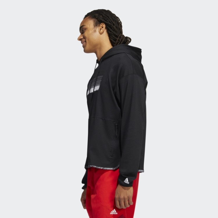 Donovan Mitchell Inno Moletom Adidas Preto