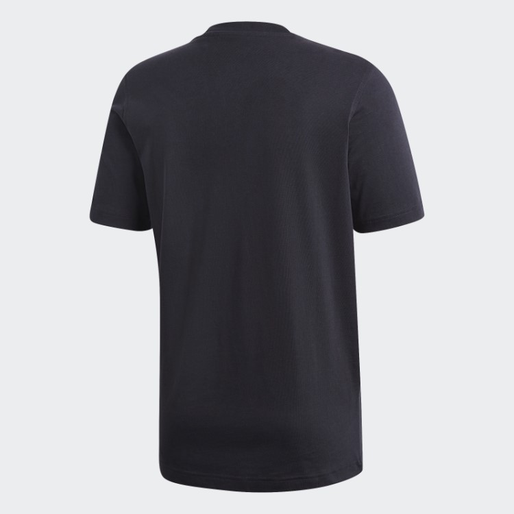 Camiseta Trefoil Adidas Preta