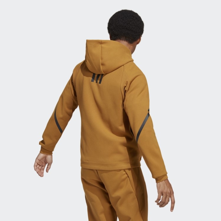 Top Adidas Bronze Com Zíper Completo Projetado Para 4 Dias De Jogo