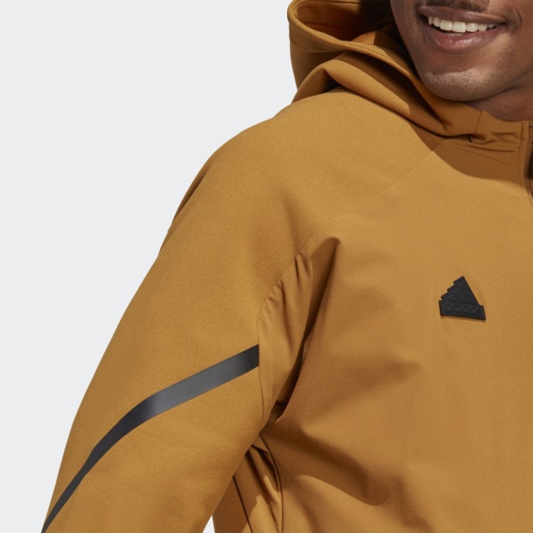 Top Adidas Bronze Com Zíper Completo Projetado Para 4 Dias De Jogo