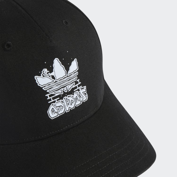 Boné De Beisebol Trefoil Preto Adidas