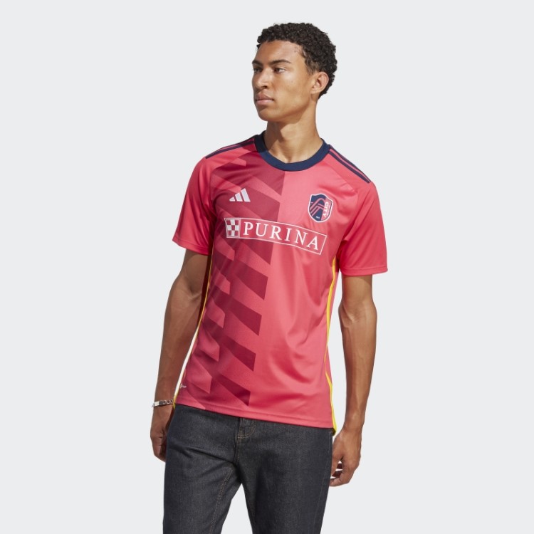 Rosa St. Louis City SC 23/24 Camisa Principal Adidas