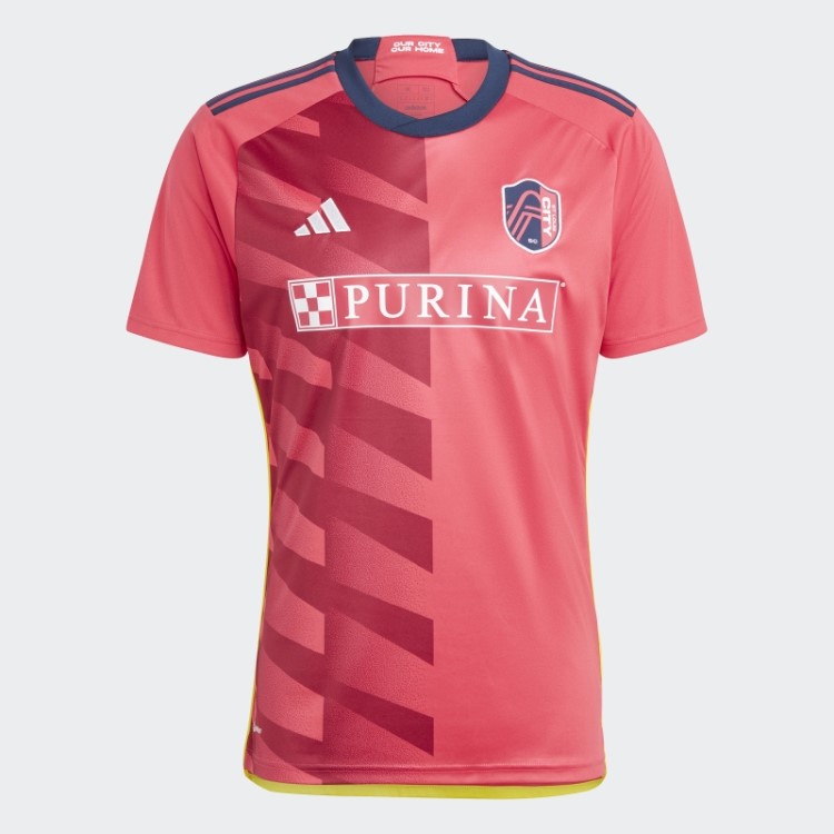 Rosa St. Louis City SC 23/24 Camisa Principal Adidas