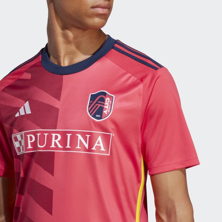 Rosa St. Louis City SC 23/24 Camisa Principal Adidas
