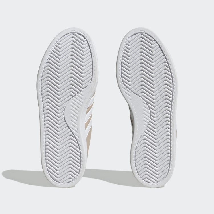Taupe Adidas Grand Court Cloudfoam Estilo De Vida Court Comfort Shoes