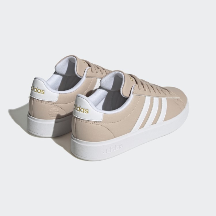 Taupe Adidas Grand Court Cloudfoam Estilo De Vida Court Comfort Shoes