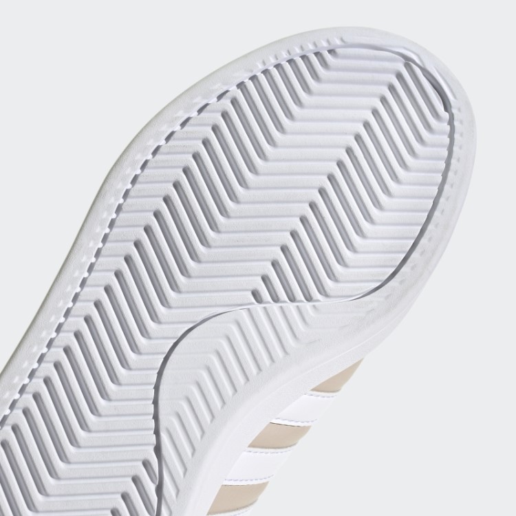 Taupe Adidas Grand Court Cloudfoam Estilo De Vida Court Comfort Shoes