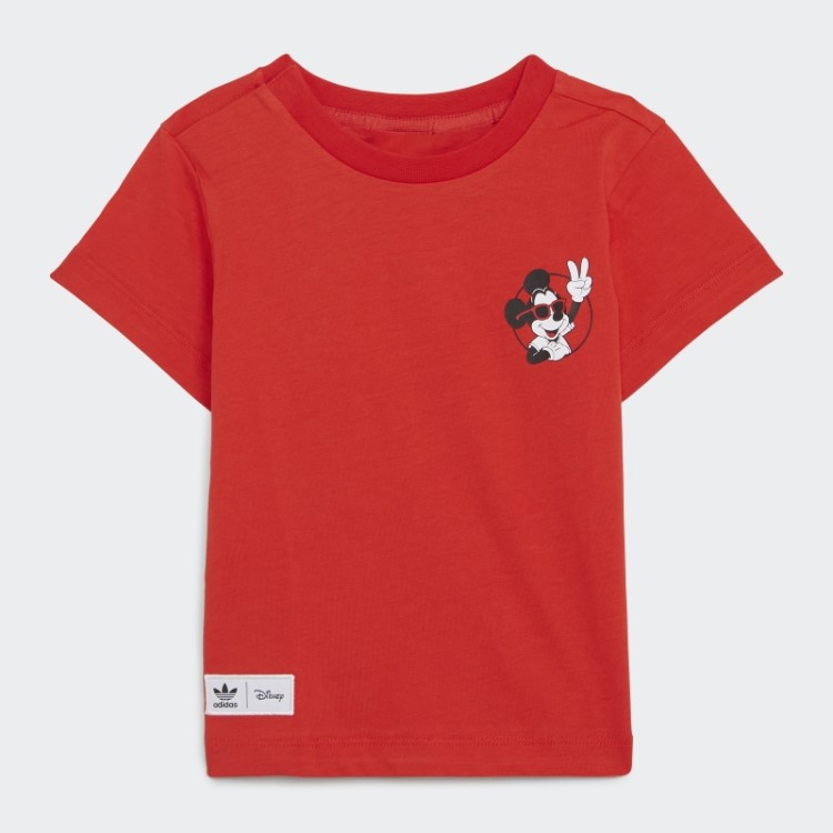 Camiseta Adidas Disney Mickey And Friends Vermelha