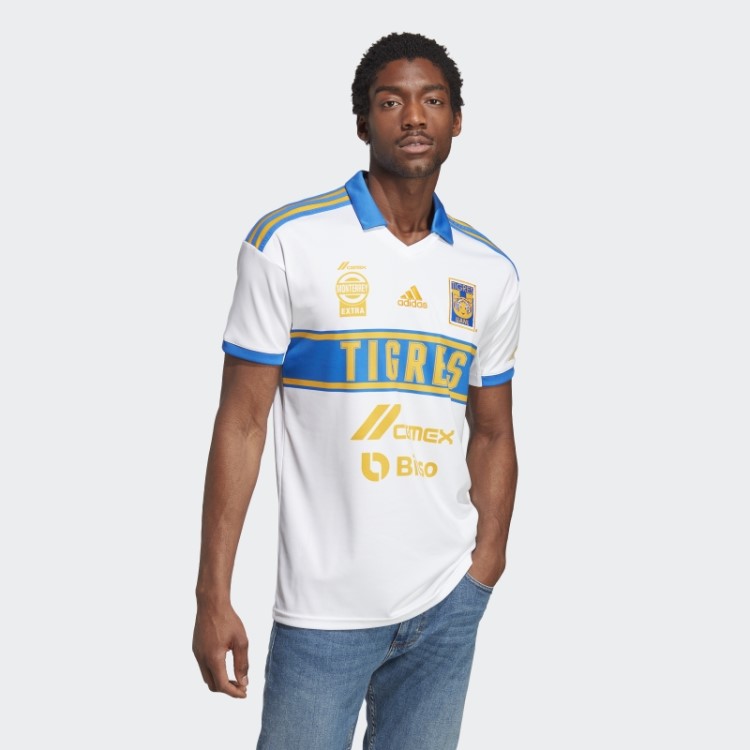 Tigres Brancos Uanl 23/24 Terceira Camisa Adidas