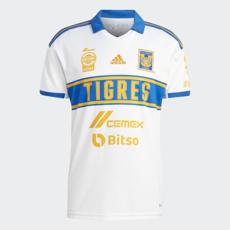 Tigres Brancos Uanl 23/24 Terceira Camisa Adidas