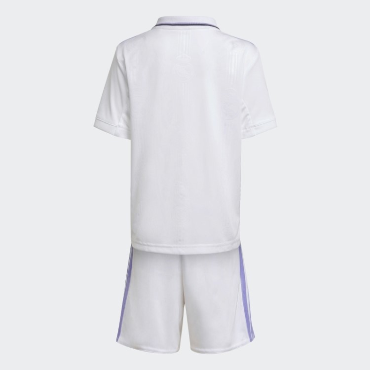 Real Madrid 22/23 Casa Mini Kit Adidas Branco