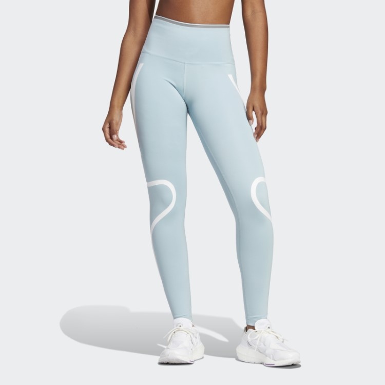 Leggings De Corrida Adidas By Stella Mccartney Truepace Cinza Cinza