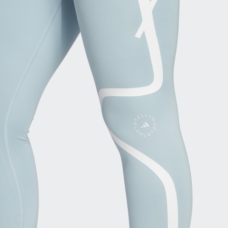 Leggings De Corrida Adidas By Stella Mccartney Truepace Cinza Cinza
