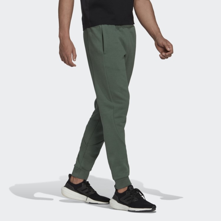 Adidas Stadium Fleece Badge Of Sport Calça Algemada Verde óxido Quente
