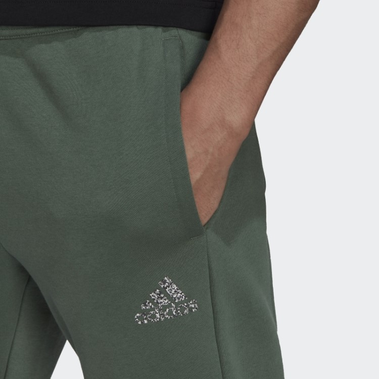 Hot Adidas Stadium Fleece Badge Of Sport Calça Algemada óxido Verde