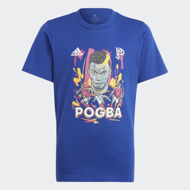Adidas Pogba T-shirt Gráfico Azul