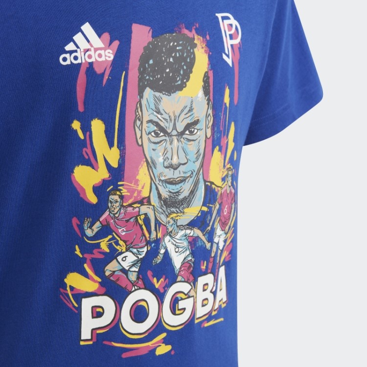 Adidas Pogba T-shirt Gráfico Azul