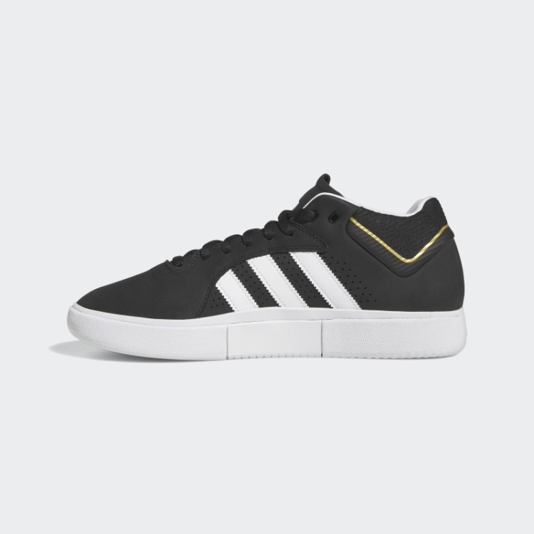 Sapatos Adidas Tyshawn Dourados Metálicos