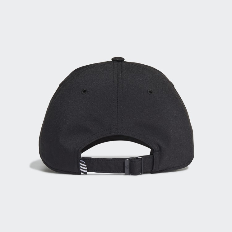 Boné De Beisebol Com Distintivo De Metal Leve Preto Adidas