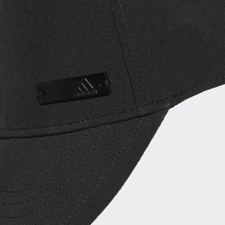 Boné De Beisebol Com Distintivo De Metal Leve Preto Adidas