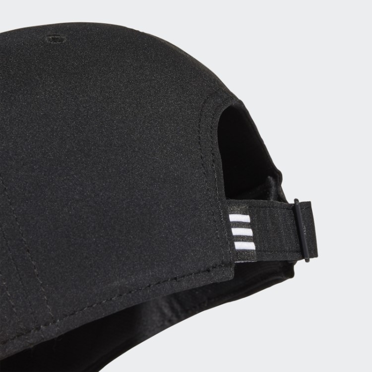 Boné De Beisebol Com Distintivo De Metal Leve Preto Adidas