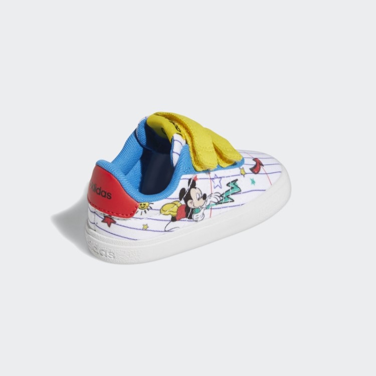 Tênis Branco Adidas X Disney Mickey Mouse Vulc Raid3r