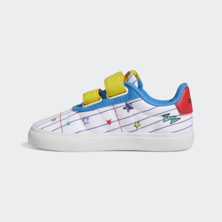 Tênis Branco Adidas X Disney Mickey Mouse Vulc Raid3r