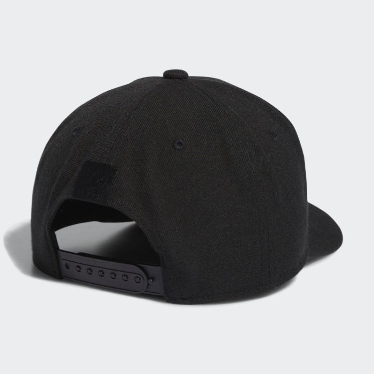 Chapéu Preto Adidas Moderno Pré-curvado