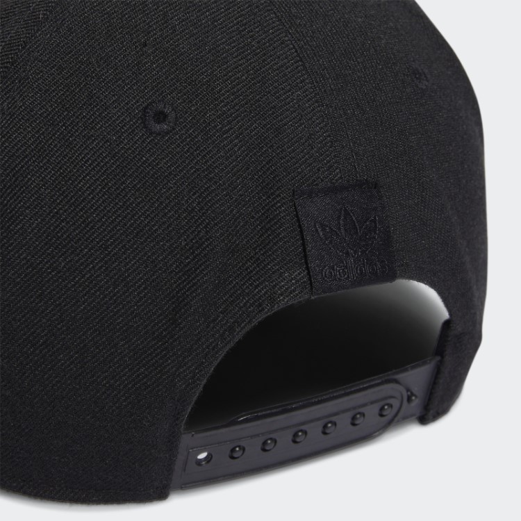 Chapéu Preto Adidas Moderno Pré-curvado