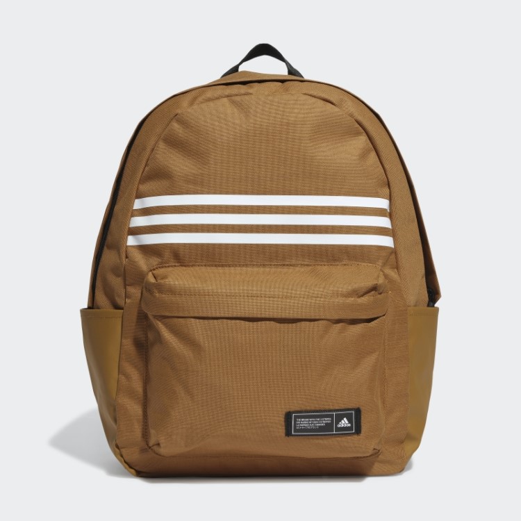 Mochila Clássica Bronze Com As 3 Listras Horizontais Adidas