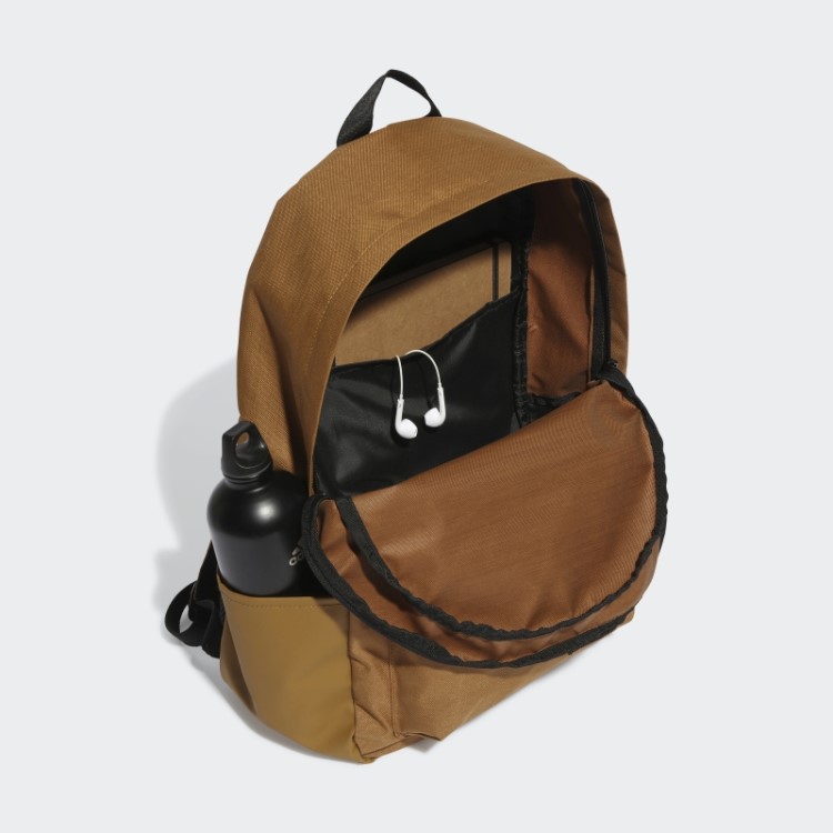 Mochila Clássica Bronze Com As 3 Listras Horizontais Adidas