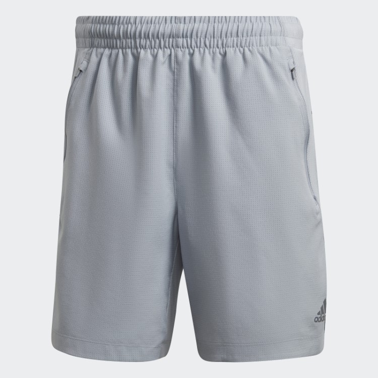 Bermuda De Treino Hiit Prateada Adidas