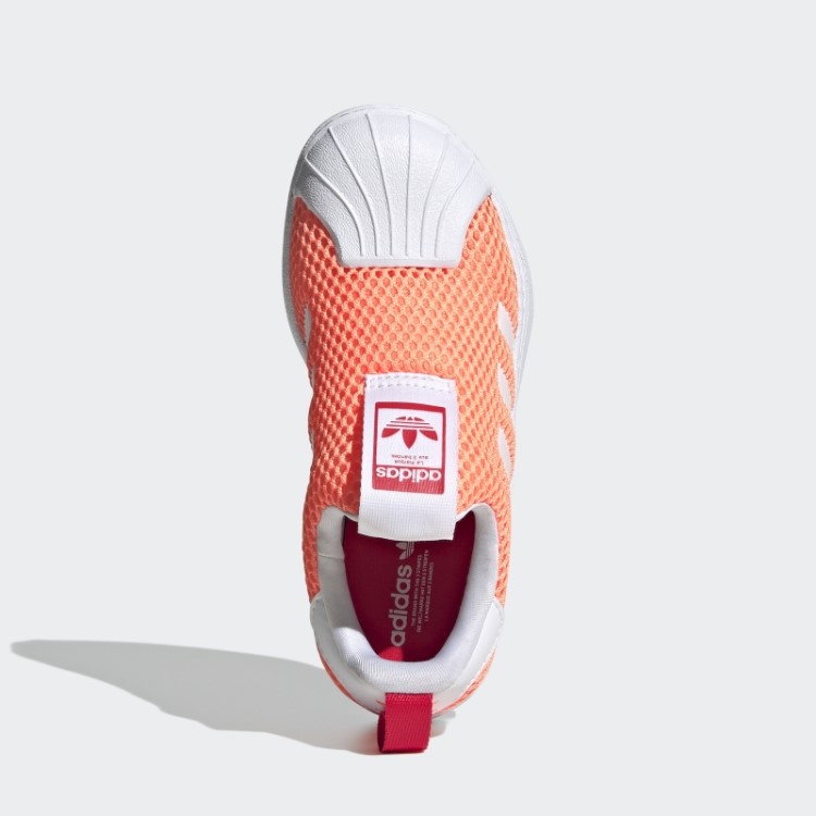Tênis Superstar 360 Bege Laranja Adidas