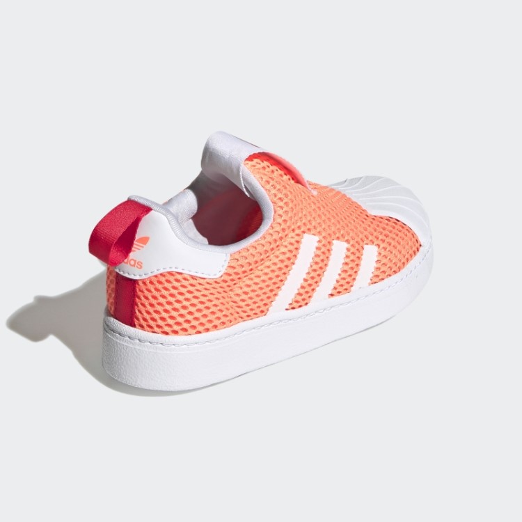 Tênis Superstar 360 Bege Laranja Adidas
