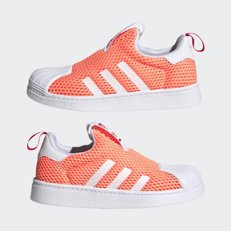 Tênis Superstar 360 Bege Laranja Adidas