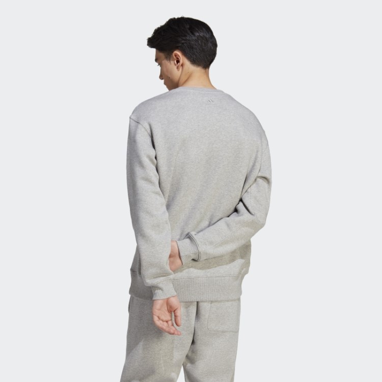 All Szn Moletom Gráfico De Lã Cinza Médio Adidas