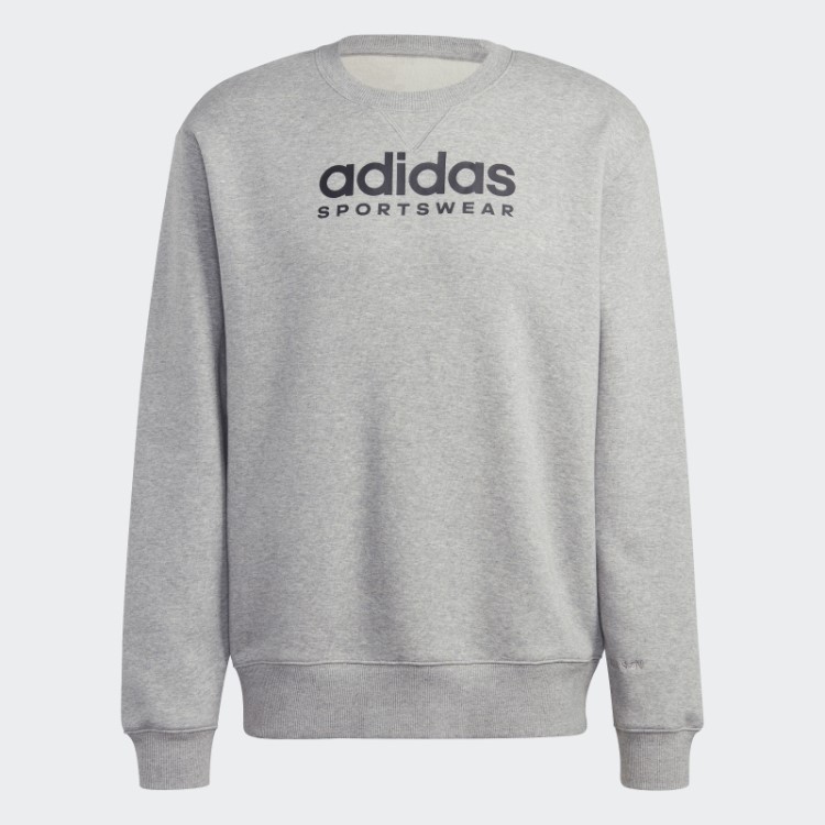 All Szn Moletom Gráfico De Lã Cinza Médio Adidas