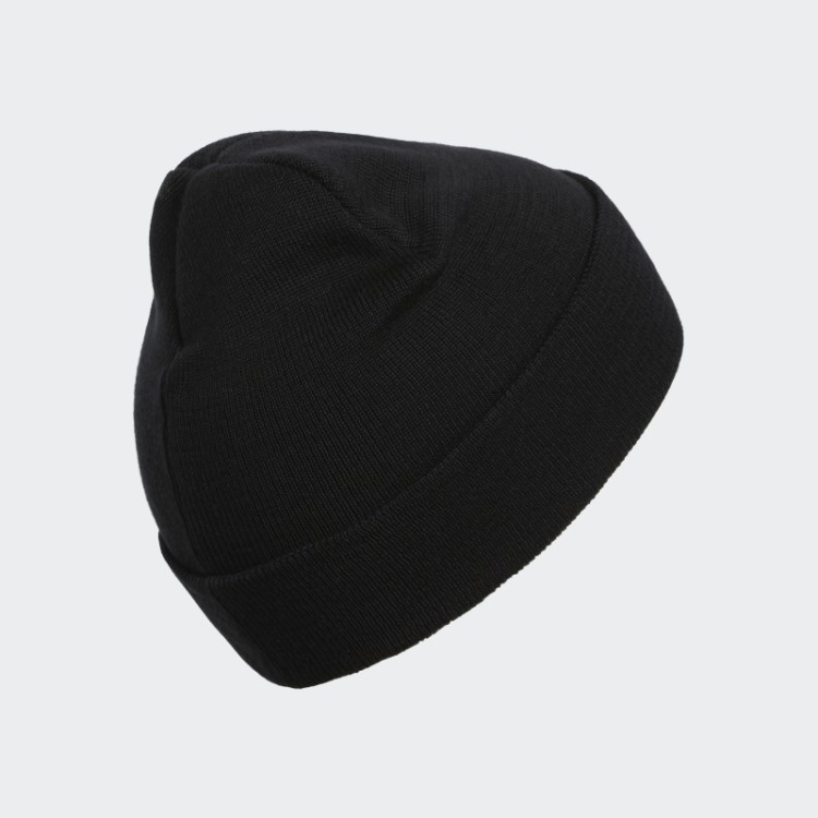 Gorro Preto Adidas Dobrado 1x1