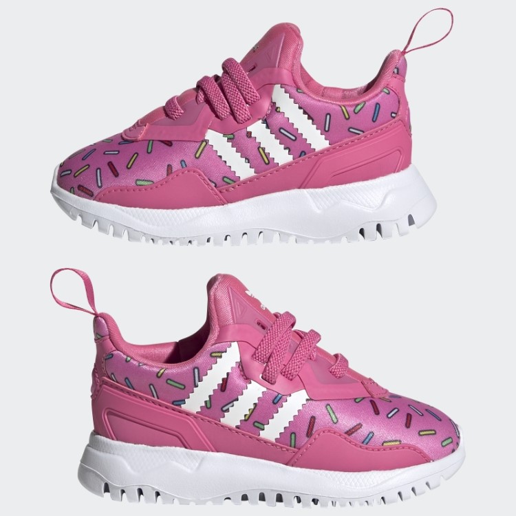 Sapatos Flexíveis Adidas Originais Rosa
