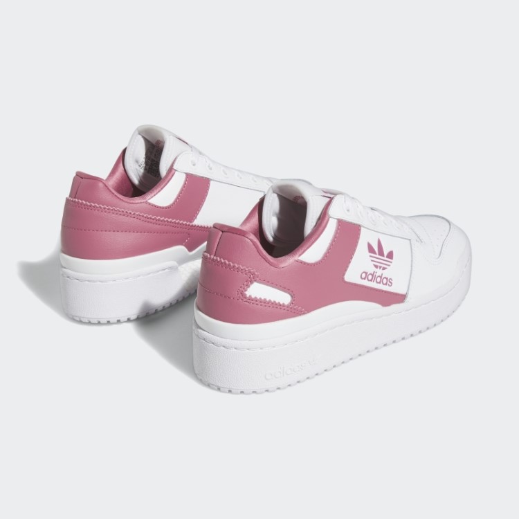 Tênis Rosa Adidas Forum Ousado