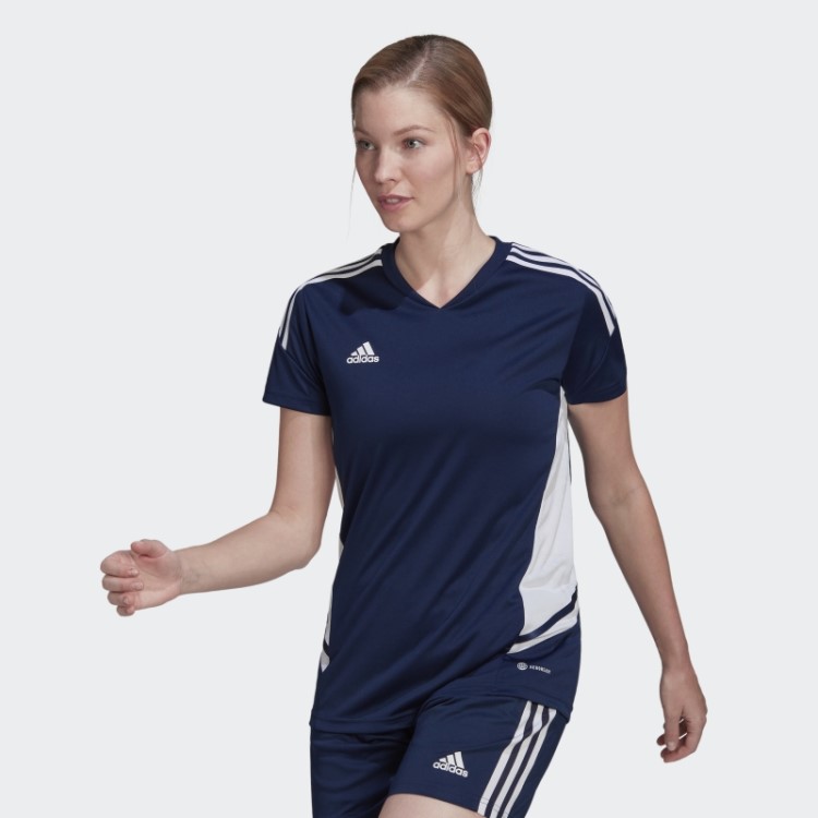 Camisa Condivo 22 Azul Marinho Adidas