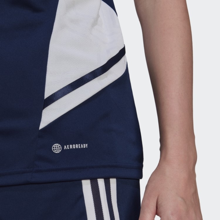 Camisa Condivo 22 Azul Marinho Adidas