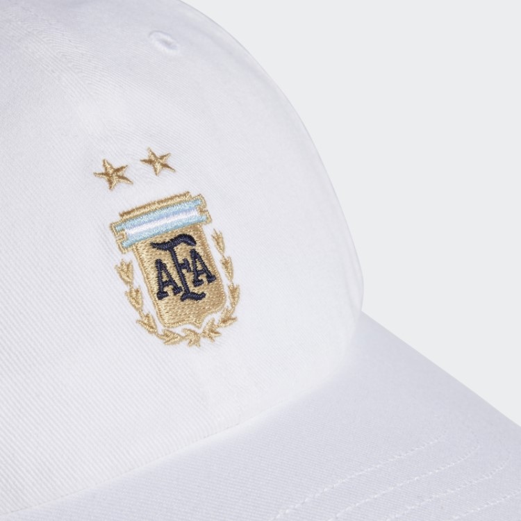Boné Dad Argentina Branco Adidas