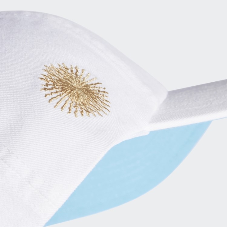 Boné Dad Argentina Branco Adidas