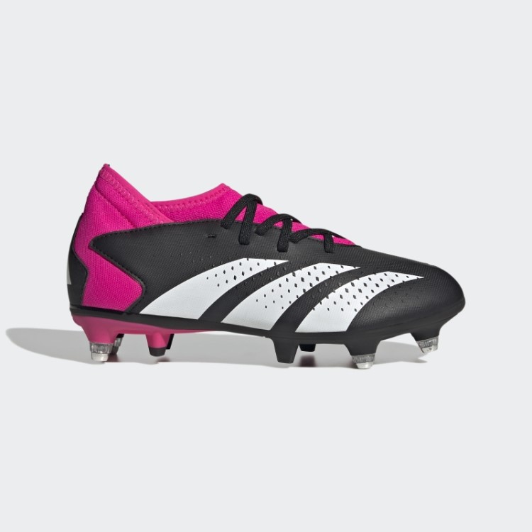 Elegante Rosa Adidas Predador Precisão.3 Botas De Chão Macio