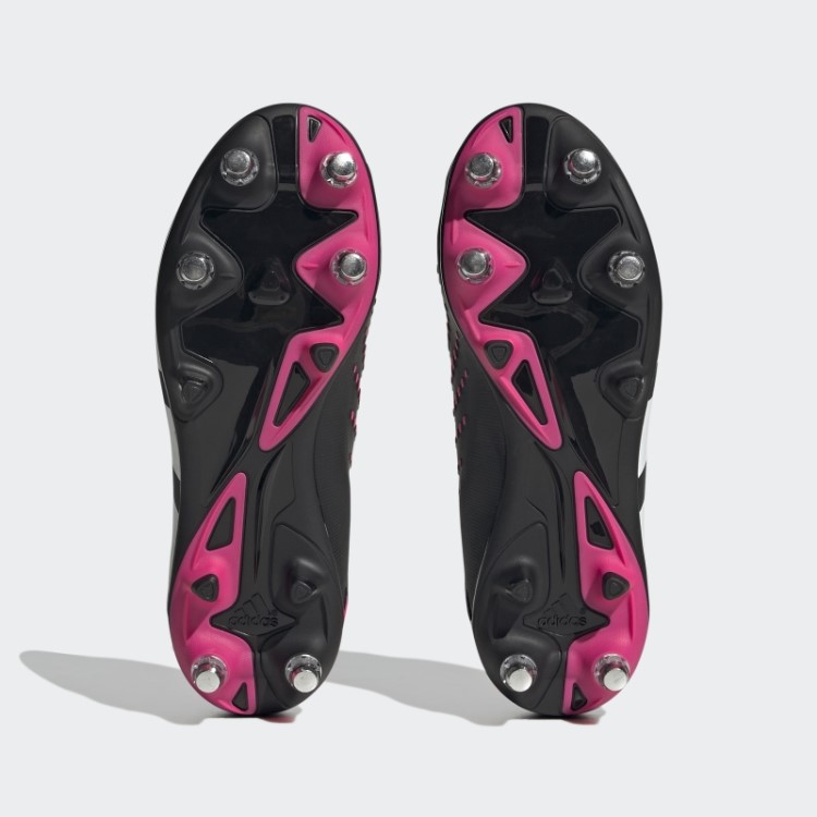 Elegante Rosa Adidas Predador Precisão.3 Botas De Chão Macio